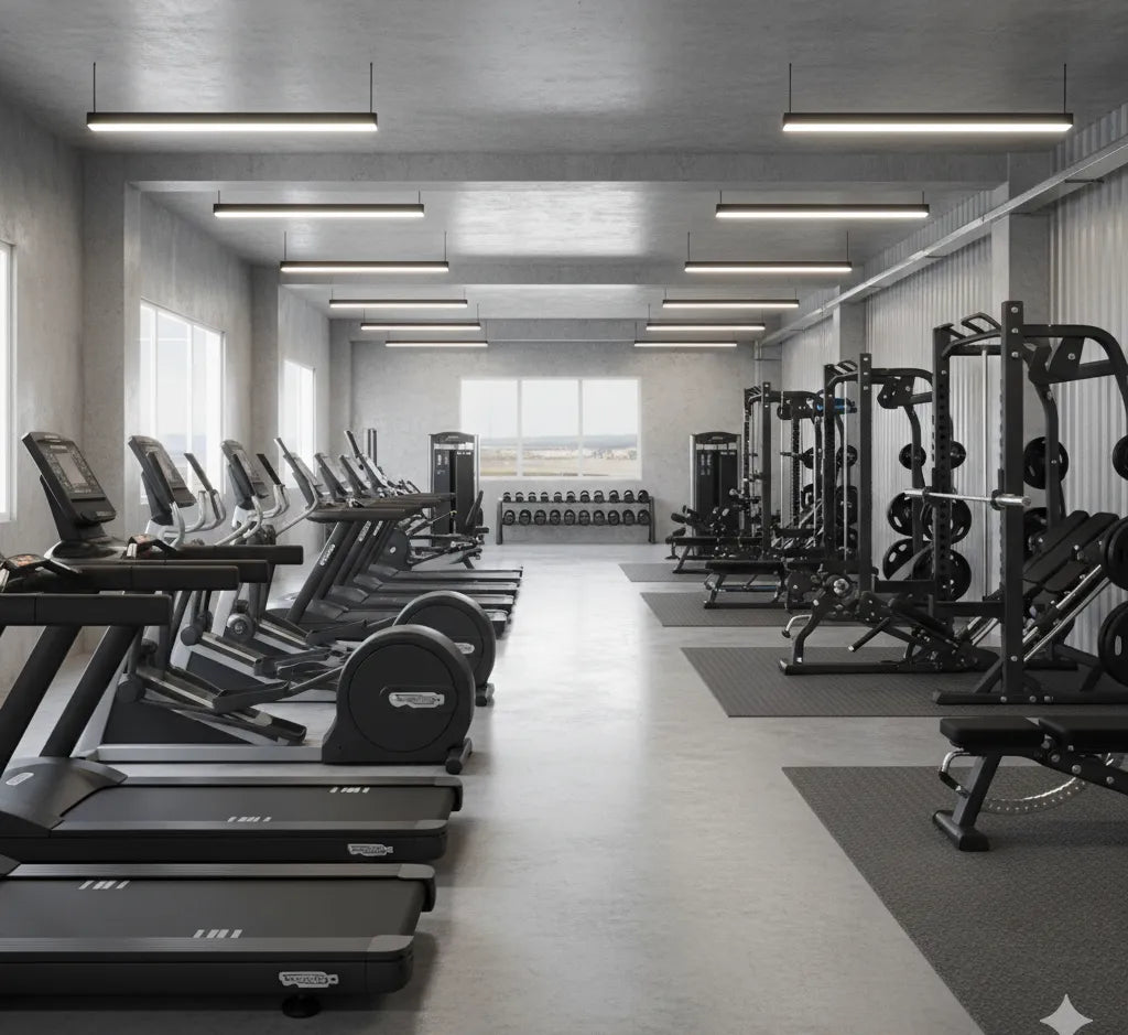 Fitnessstudio Raumplanung: Effizienz und Sicherheit durch optimale Raumnutzung